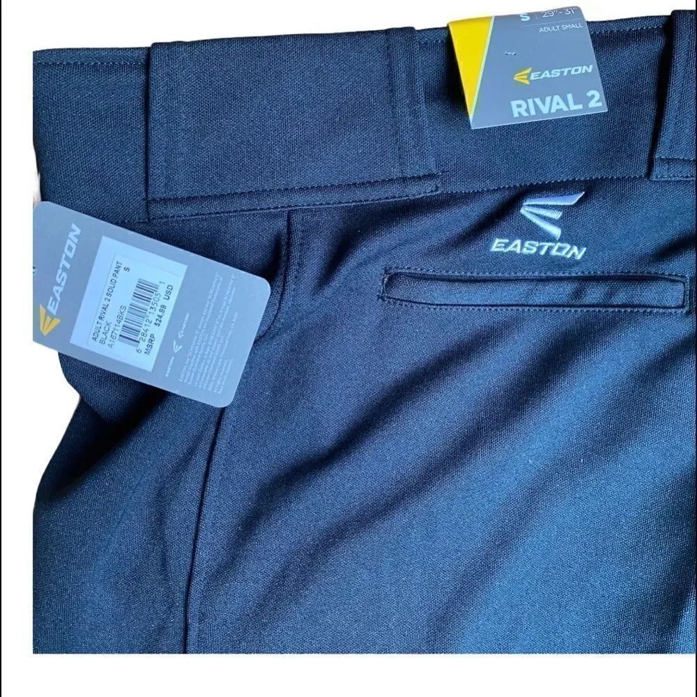 Easton Adult Rival 2 Solid Baseball Pants Size Small New With Tags - Picture 4 of 7